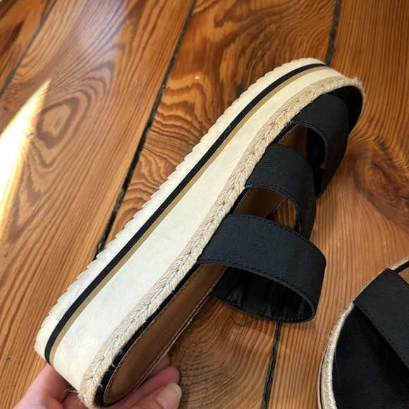 Universal thread black wedge sandals - Picture 7 of 7